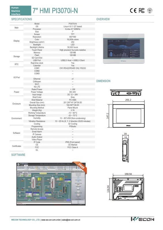10" Basic HMI Touch Screen - Image 4