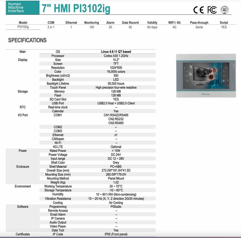 10" Basic HMI Touch Screen - Image 5