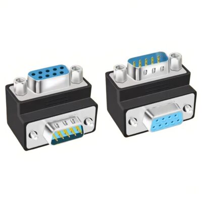 HMI screen COM port 90 degree adapter